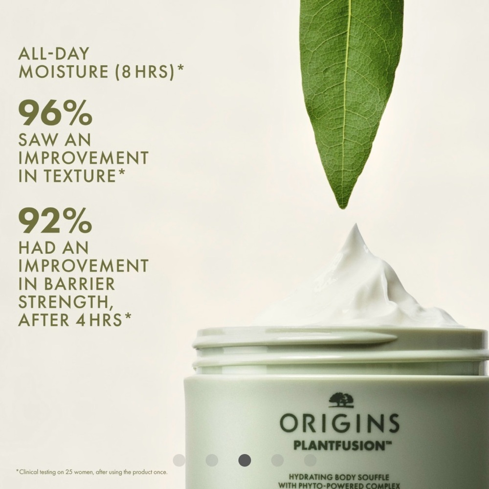Origins PLANTFUSION Hydrating Body Souffle With PhytoPowered Complex 6.7oz 200ml - Picture 4 of 4
